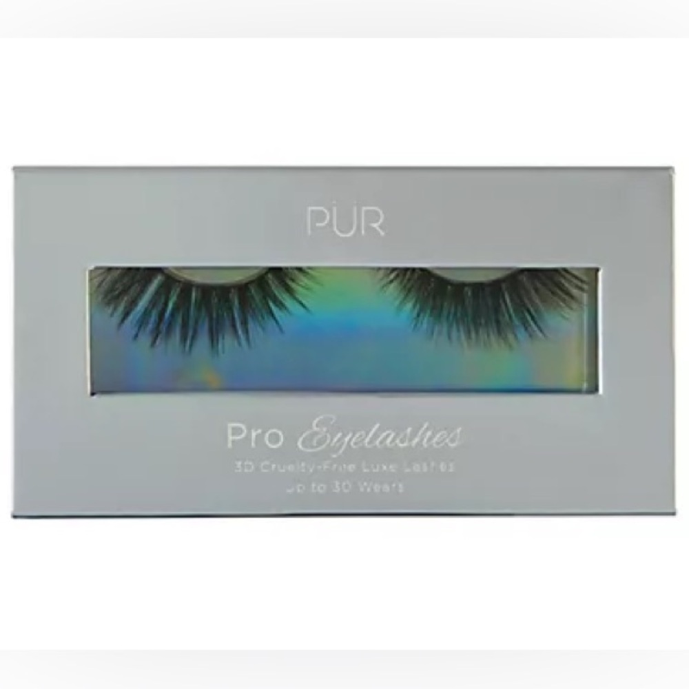 QVC PUR False Lashes Bombshell Black NWT Sealed